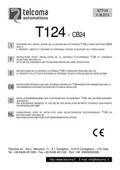 Telcoma Automations T124 Handleiding