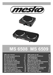 Mesko MS 6509 Handleiding