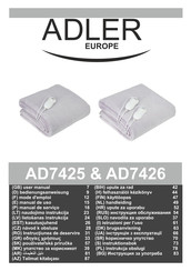 Adler europe AD7425 Handleiding