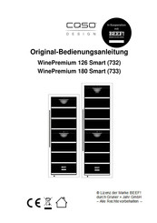 CASO DESIGN WinePremium 180 Smart Handleiding