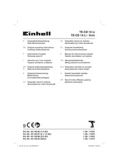 EINHELL 45.136.87 Originele Handleiding