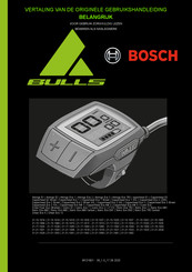 Bosch BULLS CopperheadEvo3 Gebruikshandleiding