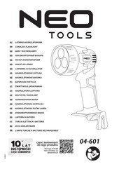 NEO TOOLS 04-601 Gebruiksaanwijzing