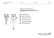 Endress+Hauser Liquiphant M FTL50 Gebruiksaanwijzing