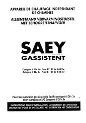 Saey GASSISTENT Handleiding