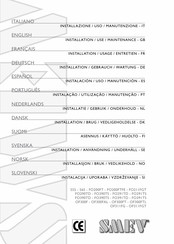 smev FO200FTFE Installatie, Gebruik En Onderhoud