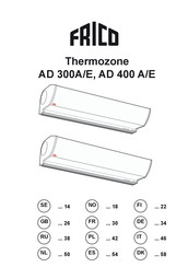 Frico Thermozone AD 410E14 Handleiding