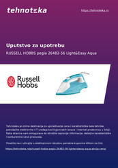 Russell Hobbs Light & Easy Brights Aqua 26482-56 Handleiding