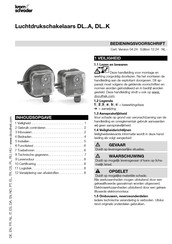 Kromschroeder DL K Series Bedieningsvoorschrift