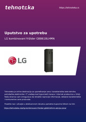 LG GBB61BLHMN Handleiding