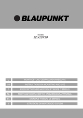 Blaupunkt 5DX18750 Gebruiksaanwijzing