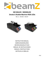 Beamz SB2000LED Gebruiksaanwijzing