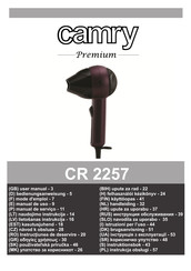 camry Premium CR 2257 Handleiding