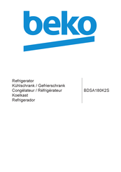 Beko BDSA180K2S Handleiding