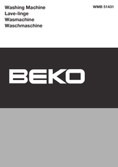 Beko WMB 51431 Handleiding