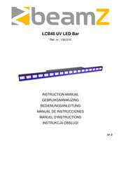 Beamz LCB48 UV LED Bar Gebruiksaanwijzing