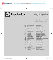 Electrolux ErgoRapido Li-35 18V Gebruikershandleiding