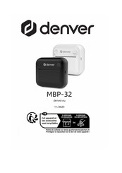 Denver MBP-32 Handleiding