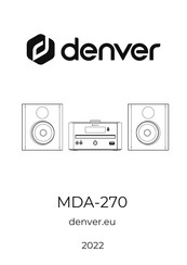 Denver MDA-270 Handleiding