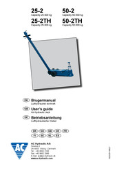 AC Hydraulic 50-2TH Gebruikershandleiding