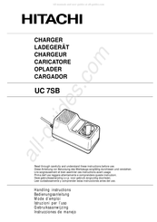 Hitachi UC 7SB Gebruiksaanwijzing