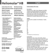 Ivoclar Vivadent Heliomolar HB Handleiding