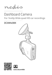 nedis DCAM40BK Verkorte Handleiding
