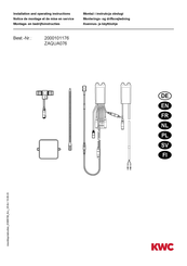 KWC 2000101176 Montagehandleiding