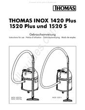 Thomas INOX 1520 Plus Gebruiksaanwijzing