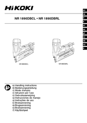 HIKOKI NR 1890DBCL Gebruiksaanwijzing