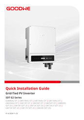 Goodwe GW9.9KAU-DT Beknopte Installatiegids