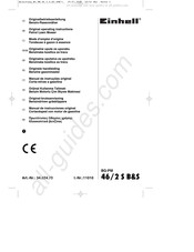 EINHELL BG-PM 46/2 S B&S Originele Handleiding