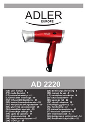 Adler europe AD 2220 Handleiding