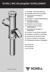 Schell SCHELLOMAT 02 202 06 99 Onderhoudshandleiding