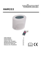 Velleman HAM222 Handleiding