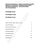 Advanced Elements StraitEdge Canoe Gebruiksaanwijzing