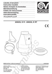 Vortice ANGOL K R Gebruiksaanwijzing