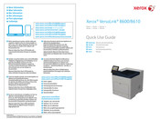 Xerox VersaLink B600 Beknopte Gebruikshandleiding