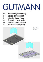 GUTMANN Sombra Gebruiksaanwijzing