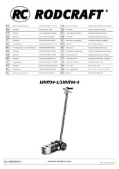 RODCRAFT LHHT50-3 Handleiding