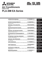 Mitsubishi Electric Mr. Slim PLA-SM EA Series Bedieningshandleiding