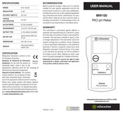 Milwaukee MW100 Gebruiksaanwijzing