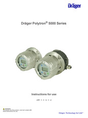 Dräger Polytron 5700 IR Gebruiksaanwijzing