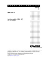 Conrad FS20 SH Gebruiksaanwijzing