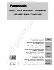 Panasonic S-50YM3HPQ Montagehandleiding En Gebruiksaanwijzing