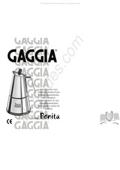 Gaggia Bonita Gebruiksaanwijzing