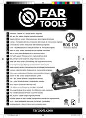 Far Tools BDS 150 Instructies