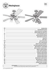 Westinghouse 72083 Handleiding