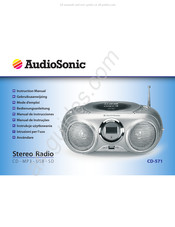 AudioSonic CD-571 Gebruiksaanwijzing