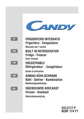 Candy CELC177 P Gebruiksaanwijzing